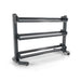 15 pair escape dumbbell rack with sleek black design