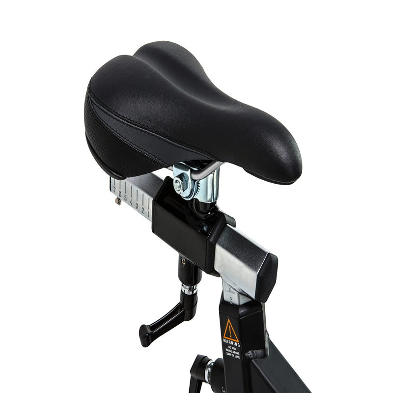Attack fitness B1 indoor exercise bike seat, adjustable seat in black