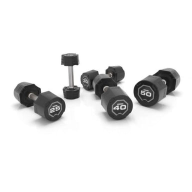Escape fitness nucleus urethane dumbbell sets with anti roll design