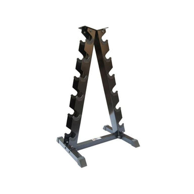 Gym gear A frame hex dumbbell rack, holds up to 6 pairs (12 in total) shaped like an A and puts even the best organiser to shame
