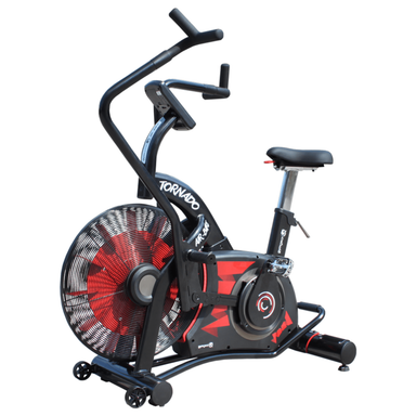 Gym Gear Tornado air bike red and black full pic