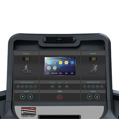 gym gear t98s incline and speed, settings screen